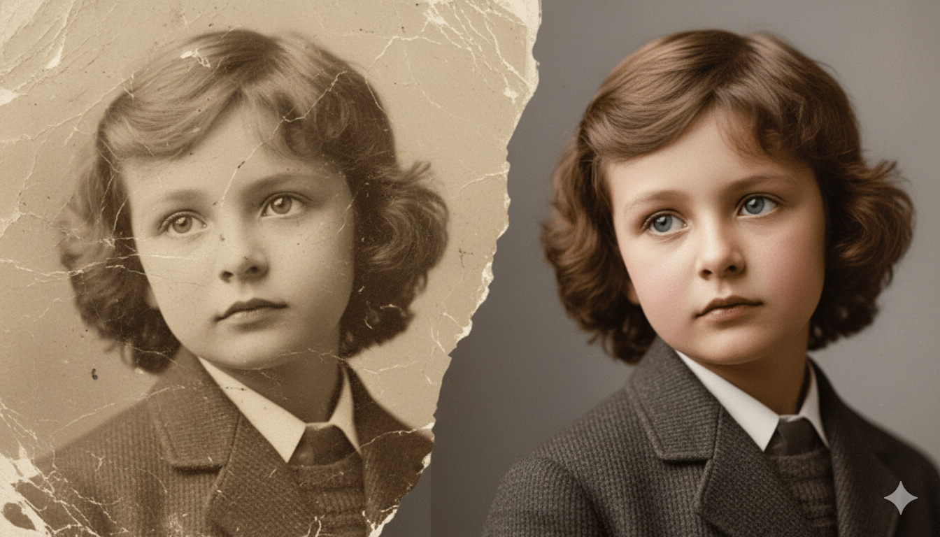 Unblurring text in documents and screenshots example